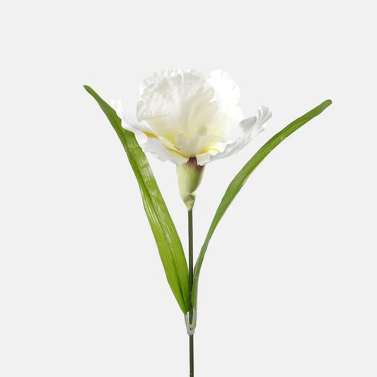 Valkoinen iiris tekokukka 58 cm - Tekokukat