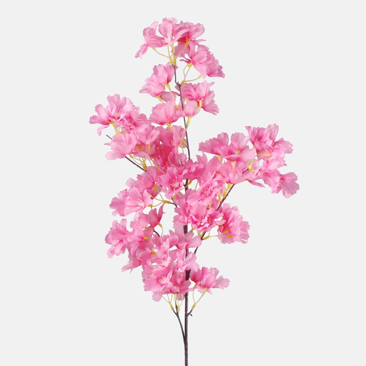 Vaaleanpunainen omenapuun tekokukkaoksa 100 cm - Tekokukat