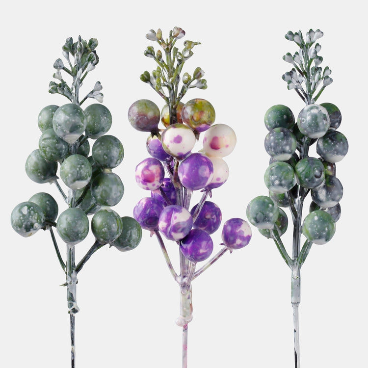 Koristeoksa marja satunnainen väri 30 cm - Tekokukat