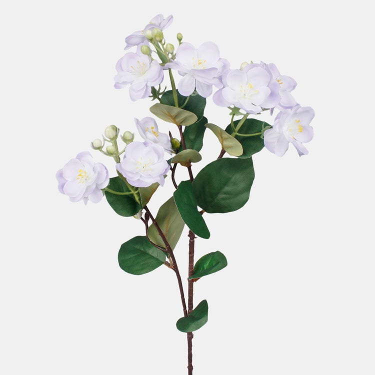 Liilanvärinen jasmiini tekokukkaoksa 60 cm - Tekokukat