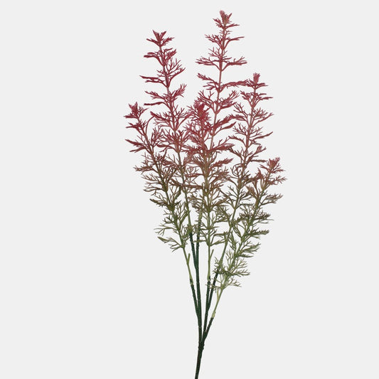 Vaaleanpunainen tilli tekokukkaoksa 65 cm - Tekokukat