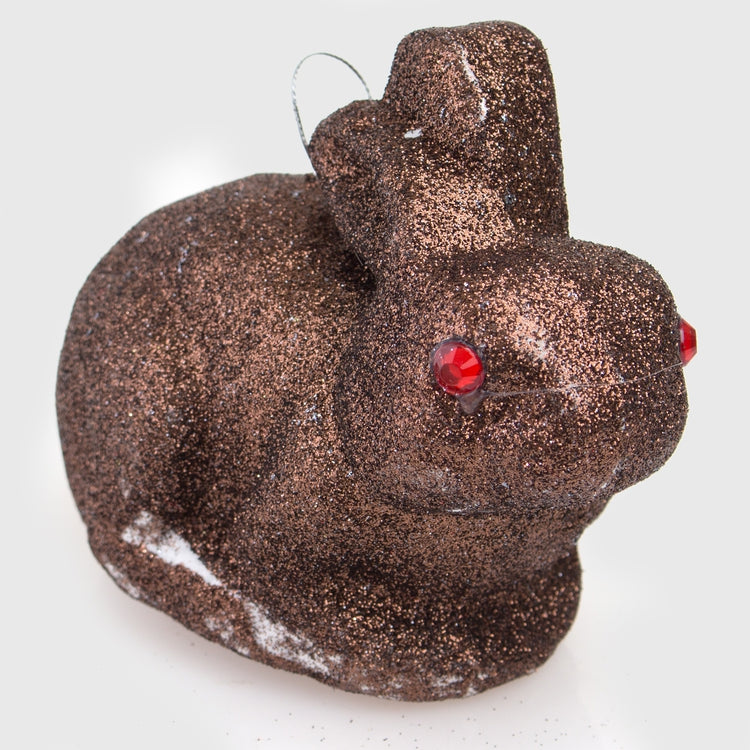 Ruskea pupu pääsiäiskoriste 2 kpl 11 cm - Tekokukat