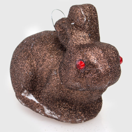 Ruskea pupu pääsiäiskoriste 2 kpl 11 cm - Tekokukat