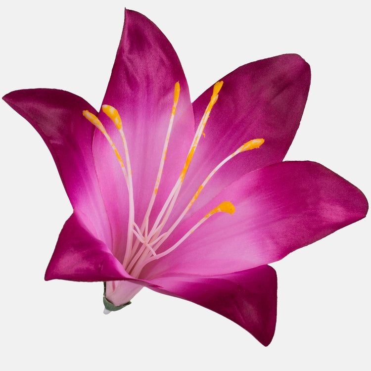 Burgundia satiinliilia kunstlillepea 16 cm - Kunstlilled