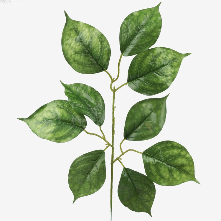 Vihreä lehmuksen oksa tekokasvi 55 cm - Tekokukat