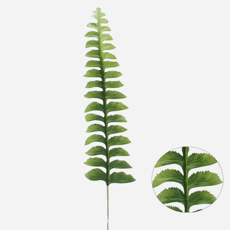 Vihreä saniaislehti 40 cm - Tekokukat
