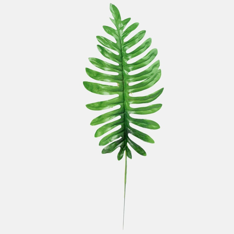 Vihreä saniaislehti tekolehti 43 cm - Tekokukat