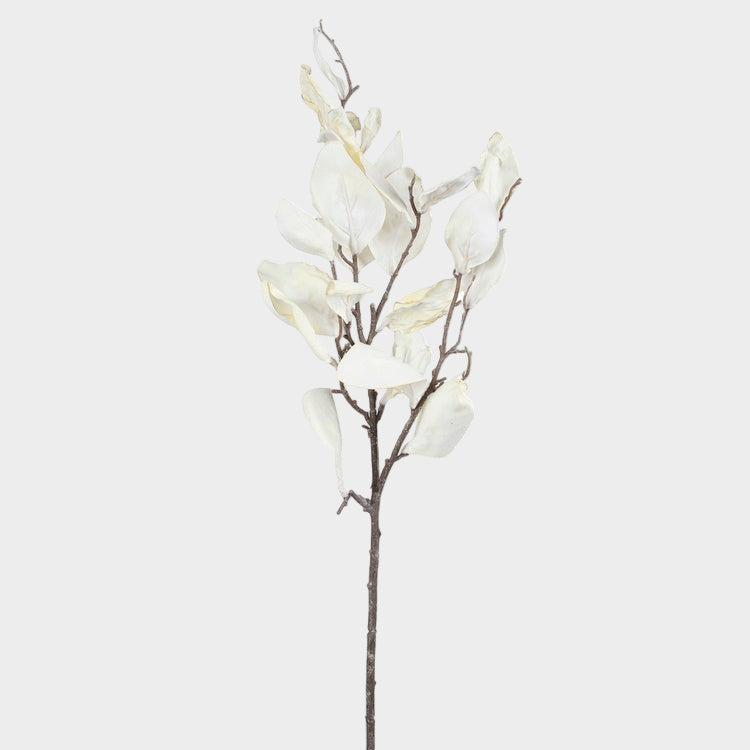 Kermanvärinen magnoliaoksa 80 cm - Tekokukat