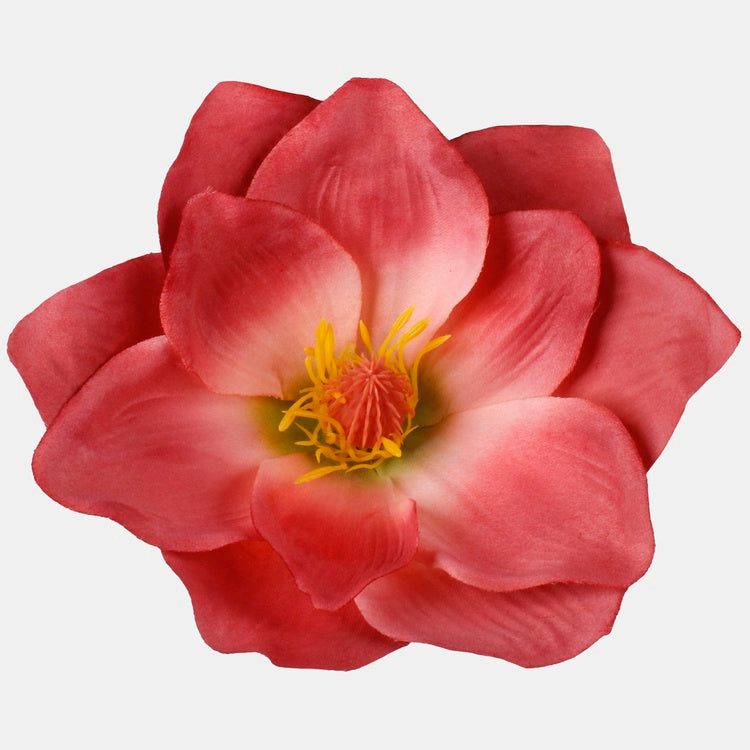Magnolia tekokukkapää lohenpunainen Ø17 cm - Tekokukat