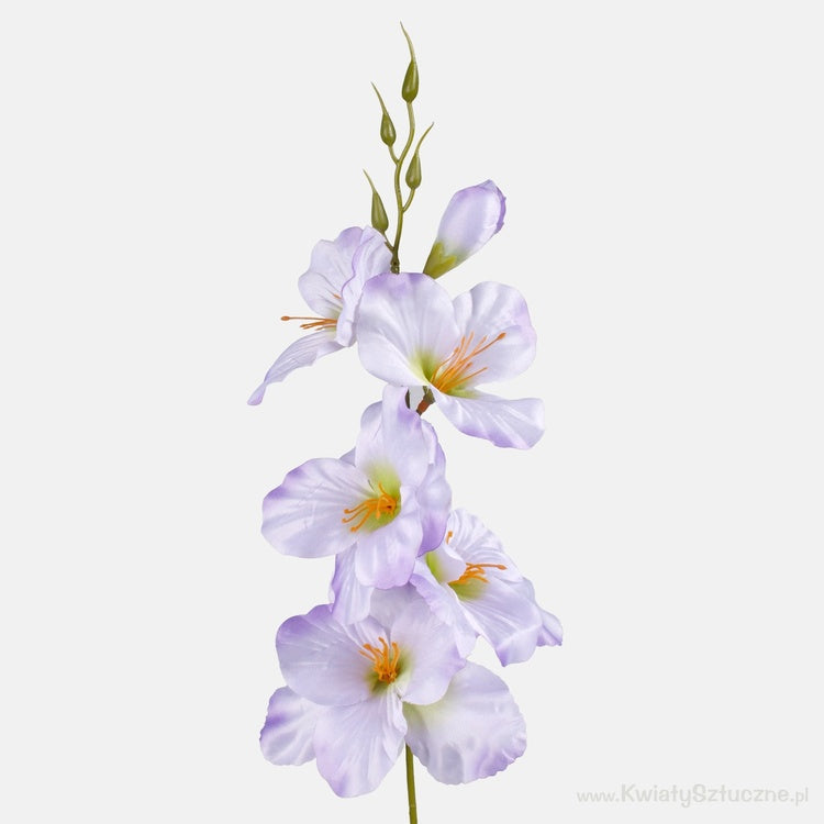 Vaaleanliila satiini tekogladiolus 55 cm - Tekokukat
