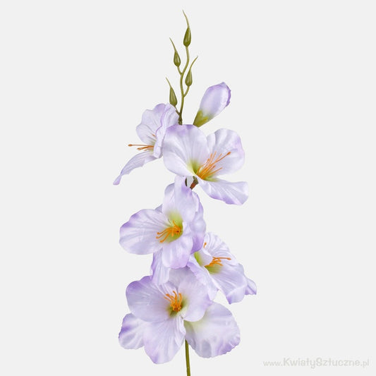 Vaaleanliila satiini tekogladiolus 55 cm - Tekokukat