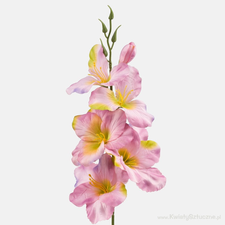 Malvanvärinen satiini tekogladiolus 55 cm - Tekokukat