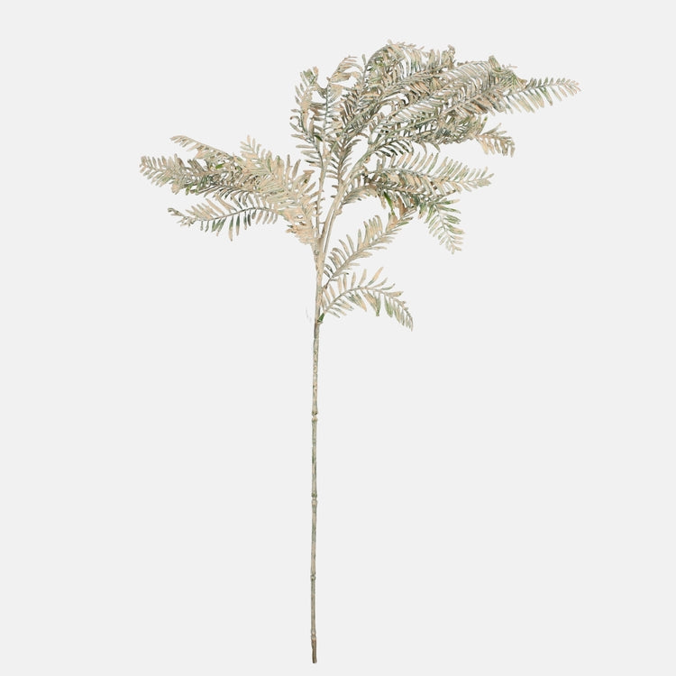 Beige-vaaleanvihreä marjakuusen tekokasvin oksa 72 cm - Tekokukat