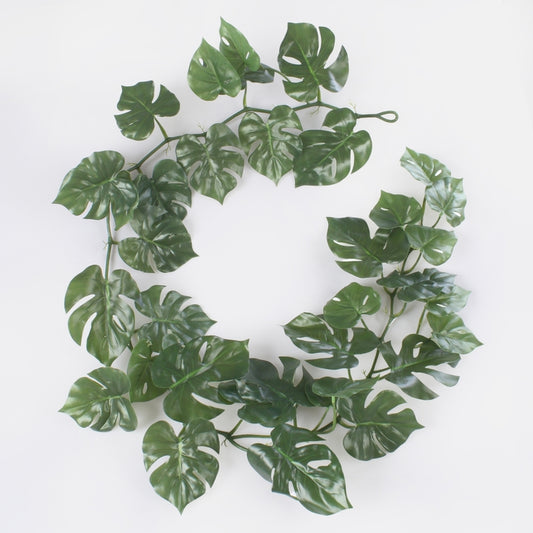 Vihreä monstera tekoköynnös 160 cm - Tekokukat