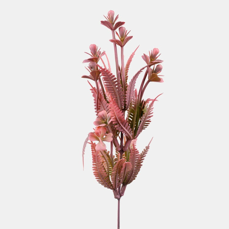 Vaaleanpunainen liisukukka koristeoksa 50 cm - Tekokukat