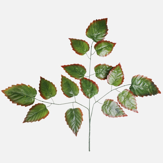 Punareunainen leppäoksa tekokasvi 68 cm - Tekokukat