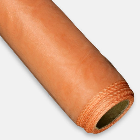 Lohenpunainen organza 40 cm 820 cm - Tekokukat