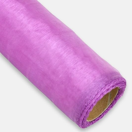 Violetti organza-kangas 40 cm x 820 cm - Tekokukat