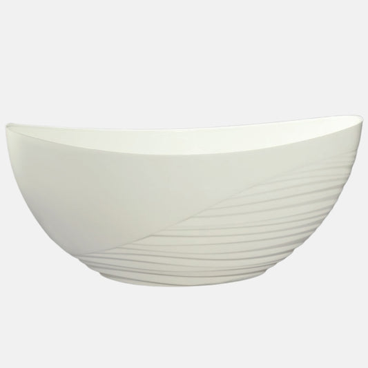 Iso valkoinen ruukunsuoja 30.5 cm - Tekokukat