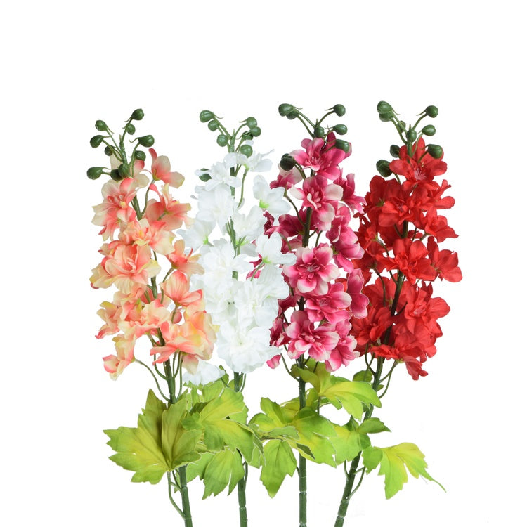 Jalorati lill kunstlill juhuslik värv 80 cm - Kunstlilled