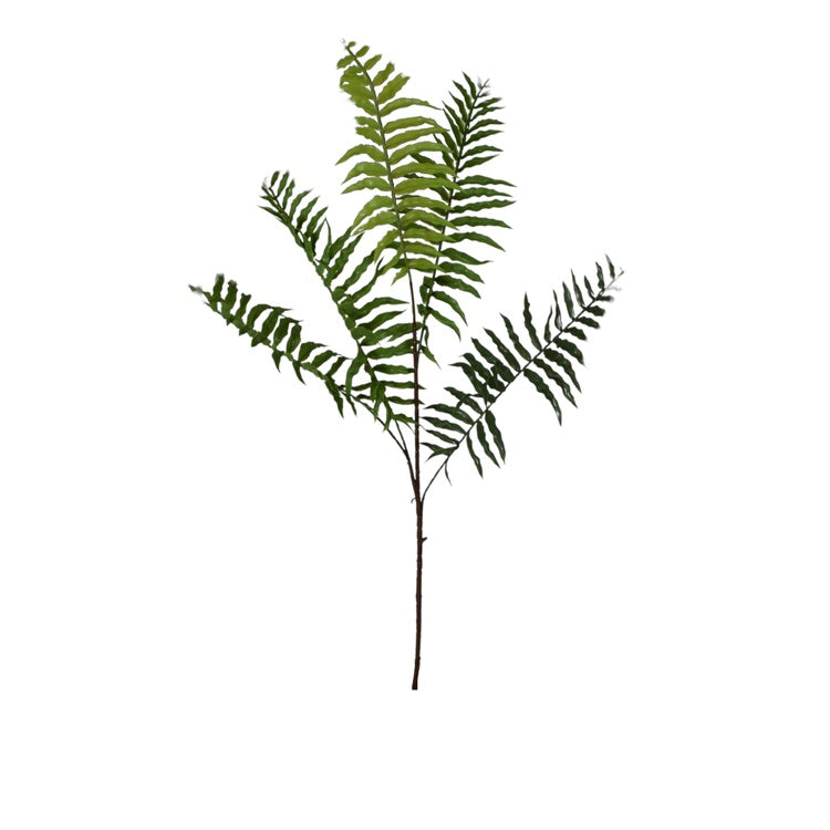 Vihreä palmu tekokasvin oksa 94 cm - Tekokukat