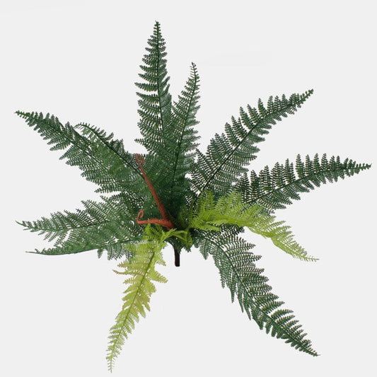 Vihreä saniaisoksa tekokasvi 57 cm - Tekokukat
