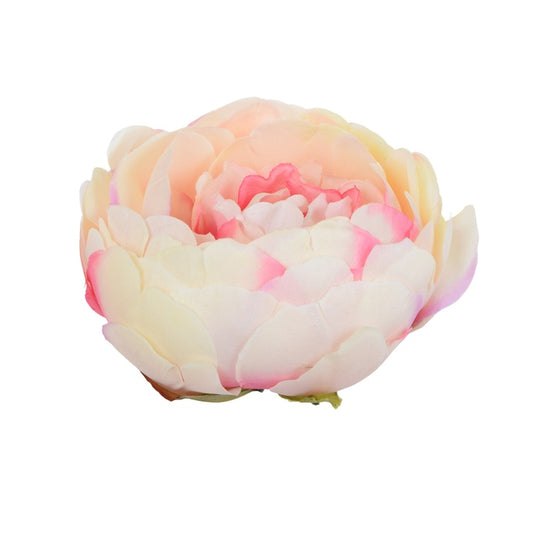 Pojengi kunstlillepea virsik roosa Ø9 cm - Kunstlilled