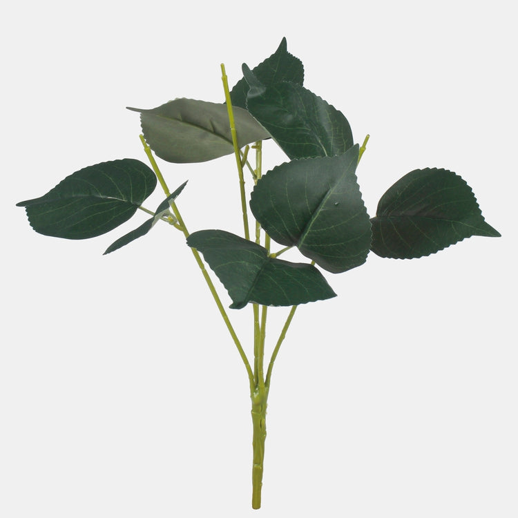 Hortensian tekolehti vihreä 38 cm - Tekokukat