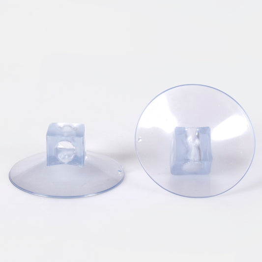 Läpinäkyvä maxi-imukuppi Ø6.5 cm - Tekokukat