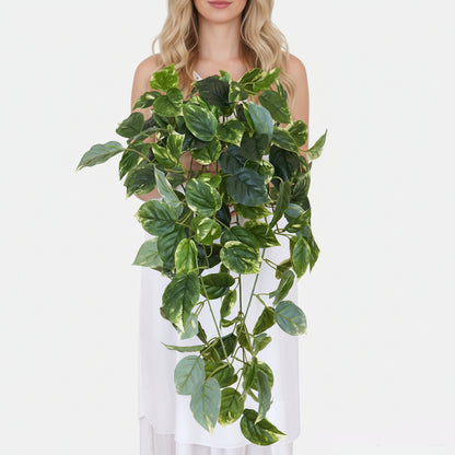 Roheline Pothose rippuv kunstviinapuu 60 cm