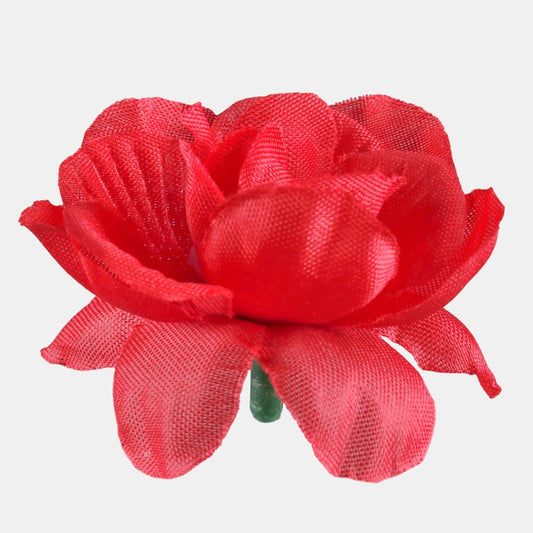 Punainen miniruusun kukkapää Ø5 cm - Tekokukat