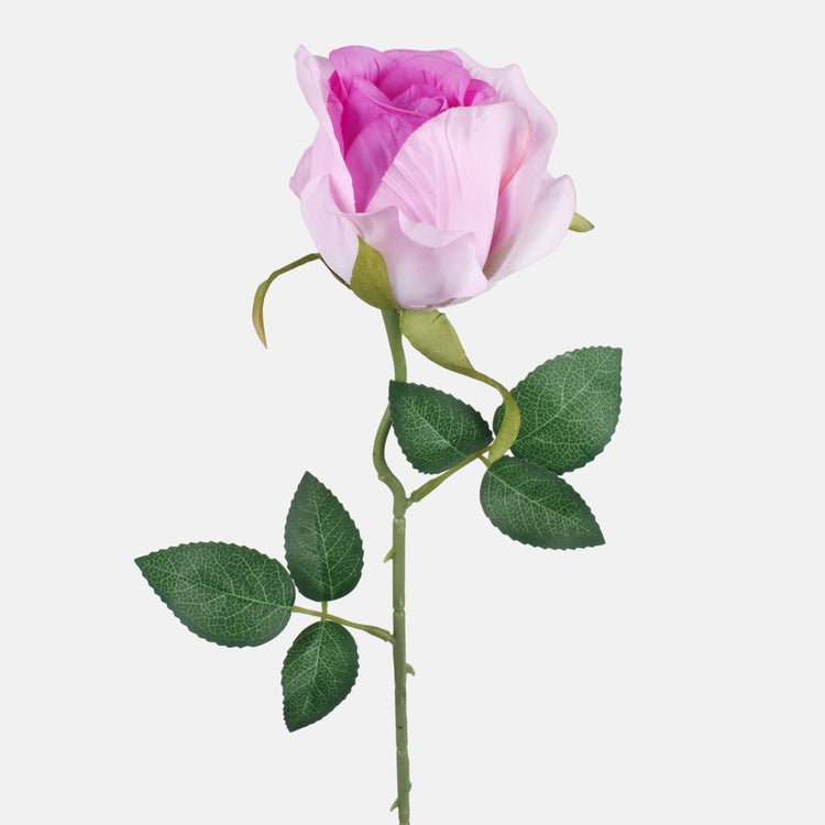 Lilla kunstroos 50 cm - Kunstlilled