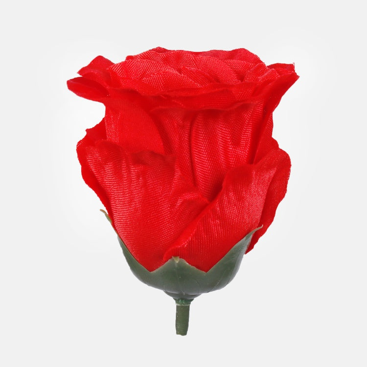 Ruusun nuppu tekokukka punainen 5.5 cm - Tekokukat