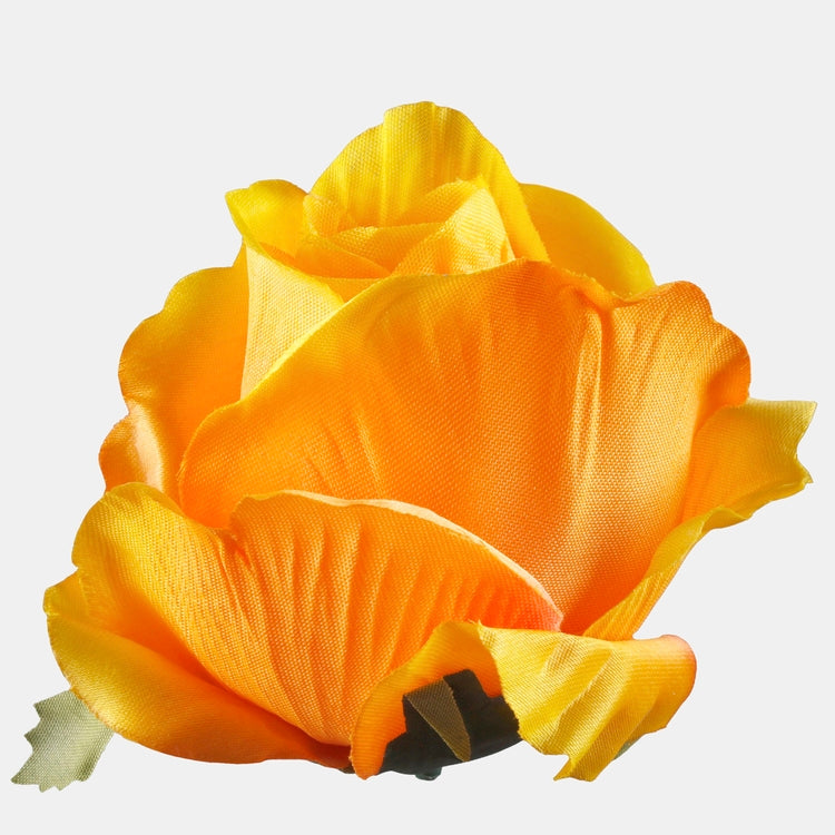 Roosipung kunstlill oranžikaskollane Ø7 cm - Kunstlilled
