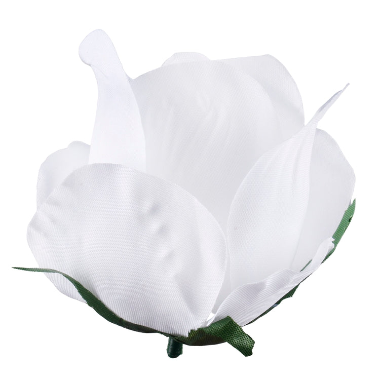 Valge roosipea kunstlill 8 cm - Kunstlilled