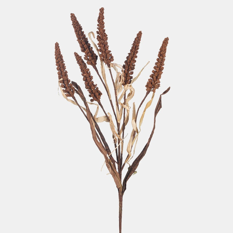 Vaaleanruskea setaria koristeoksa 63 cm - Tekokukat