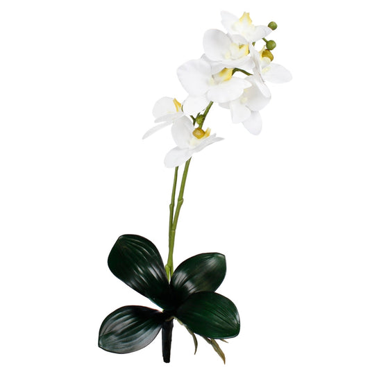 Kermanvärinen orkidea tekokukka 47 cm - Tekokukat