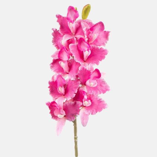 Vaaleanpunainen orkidea tekokukka 90 cm - Tekokukat