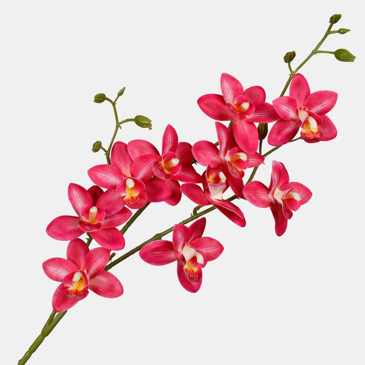 Vaaleanpunainen orkidea tekokukkaoksa 82 cm - Tekokukat