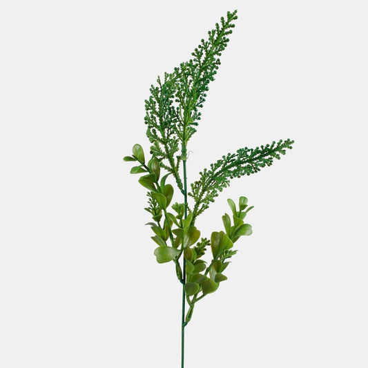 Niittysalvia tekokasvin oksa vihreä 54 cm - Tekokukat