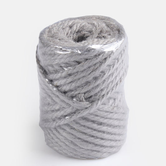 Harmaa juuttinaru 2300 cm 200 g - Tekokukat
