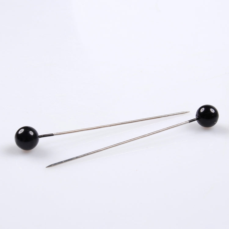 Must pärlinõel 5,5 cm 96 tk - Kunstlilled