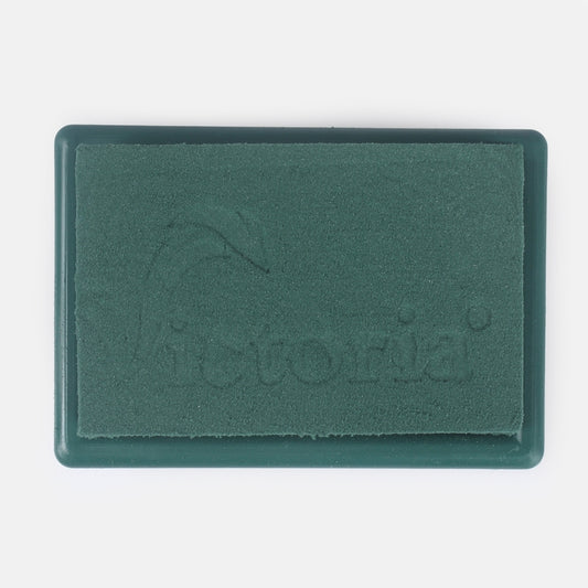 Vihreä märkä kukkasieni muovialustalla 13.5 cm - Tekokukat