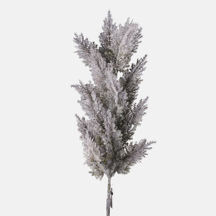 Huurteinen sinikataja tekokasvin oksa 88 cm - Tekokukat