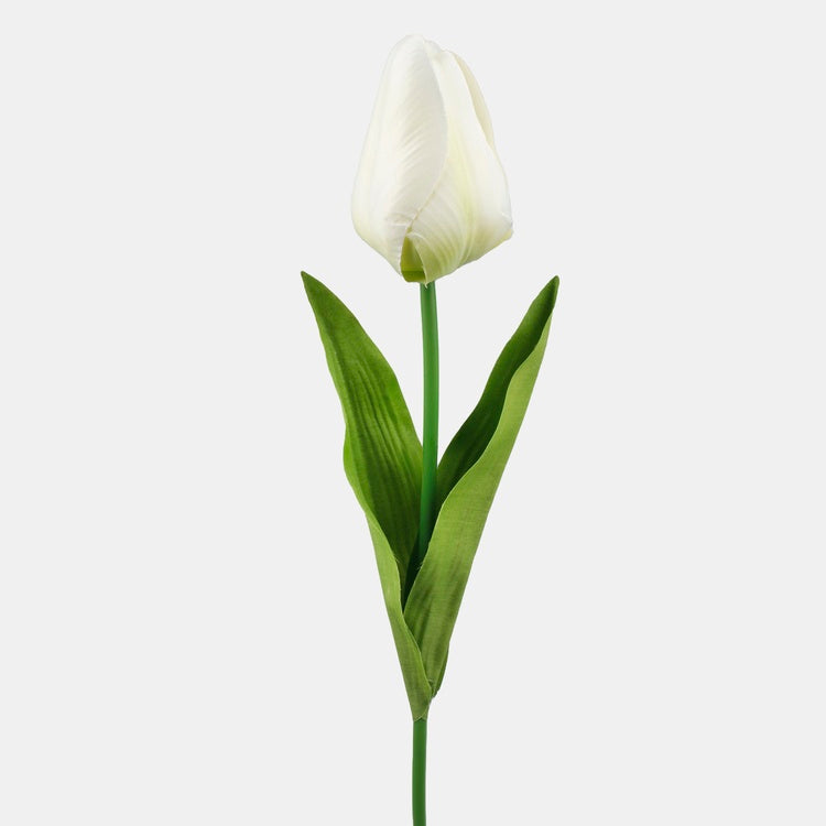 Kermanvärinen tekotulppaani 67 cm - Tekokukat