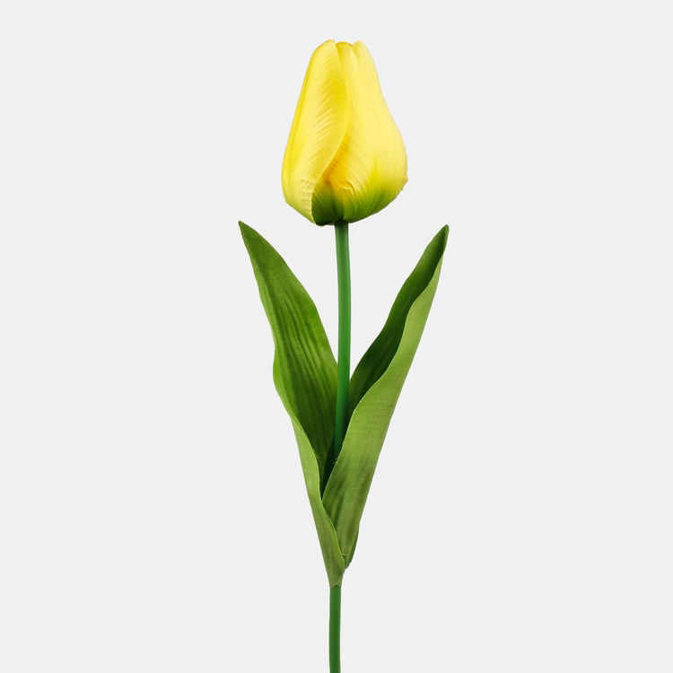 Kollane kunsttulp 67 cm - Kunstlilled