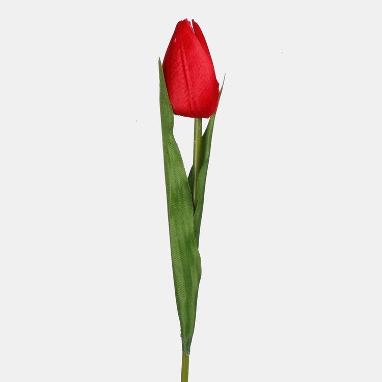 Punainen tulppaani tekokukka 55 cm - Tekokukat