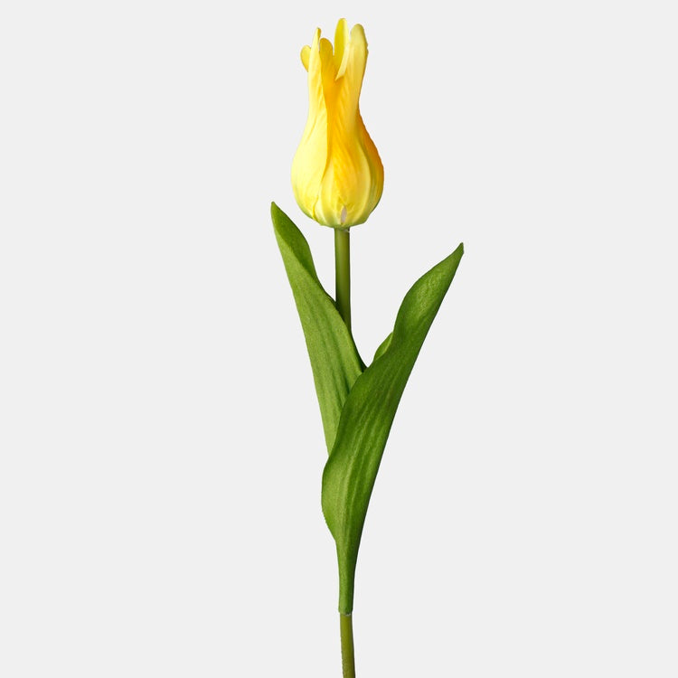 Kollane kunsttulp 50 cm - Kunstlilled