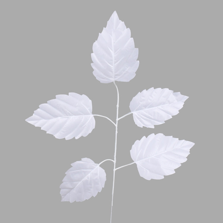 Tekolehtioksa valkopyökki valkoinen 58 cm - Tekokukat