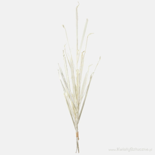 Kreemivärvi sügisene murukimp 100 cm - Kunstlilled